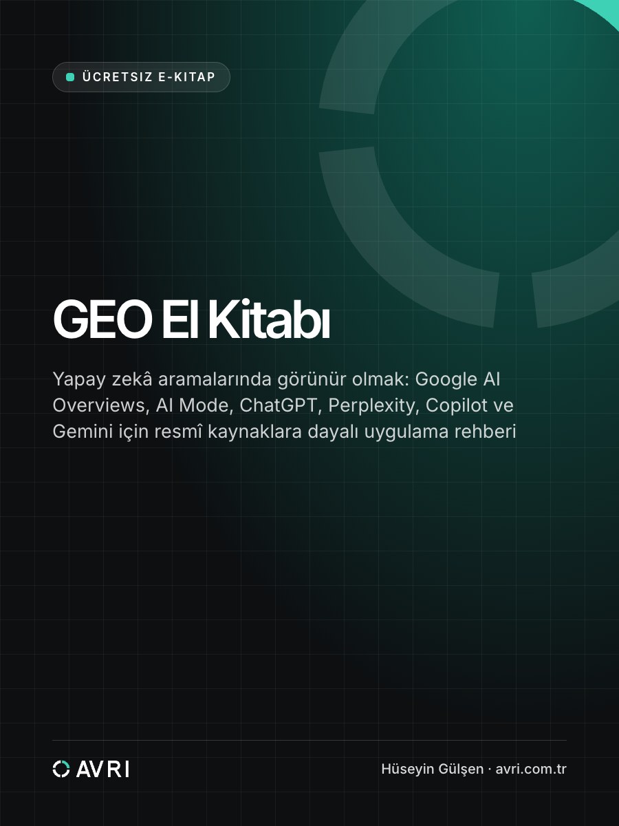 GEO El Kitabı e-kitap kapağı
