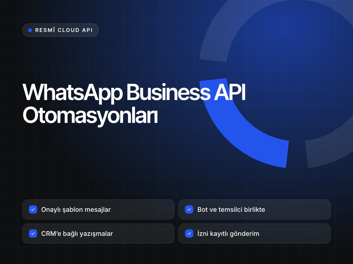 WhatsApp Business API Otomasyonları